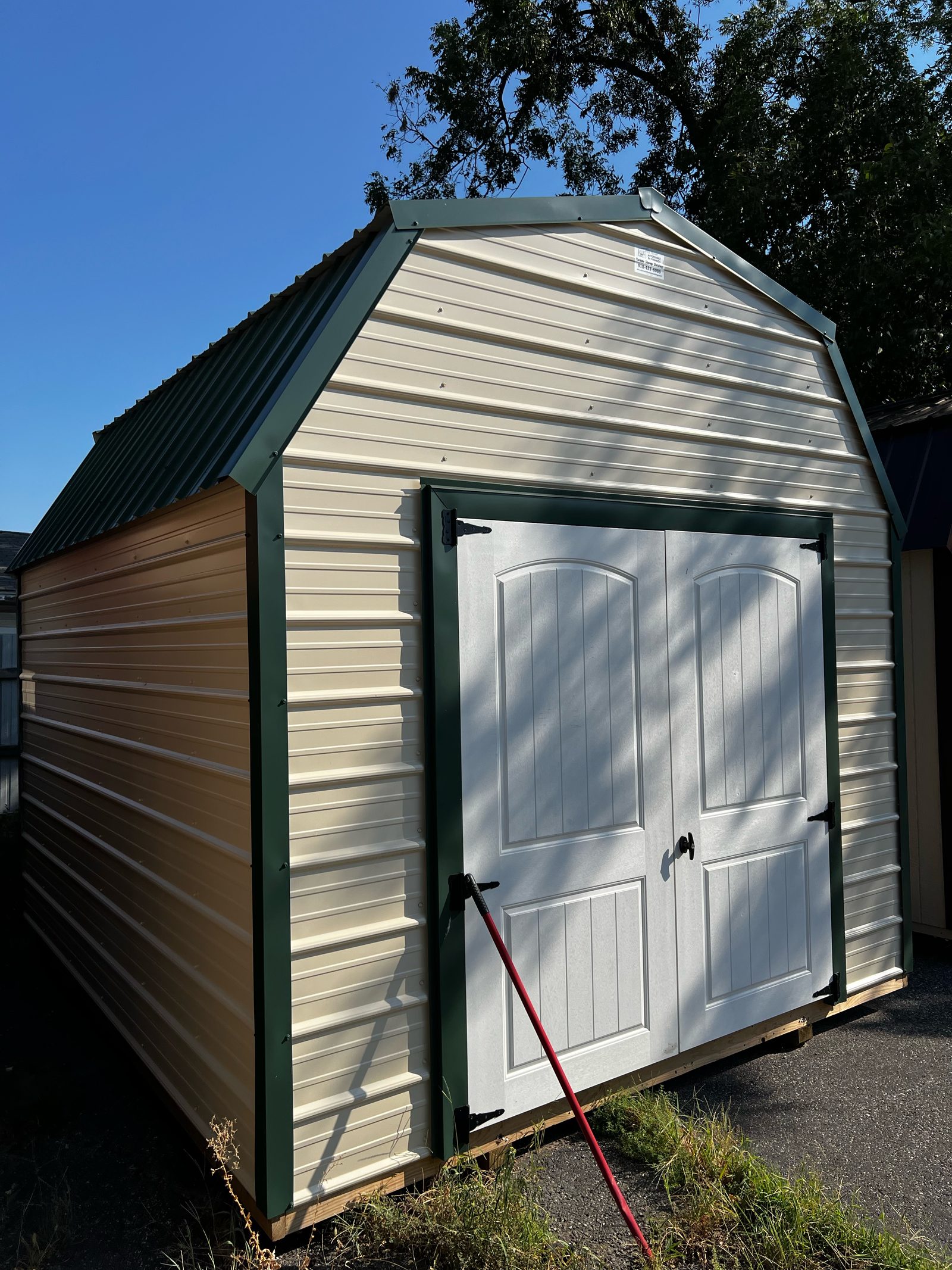 Metal Lofted Barn 10x12 · #034336