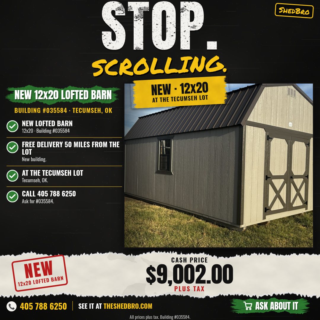 Lofted Barn 12x20 · #035584